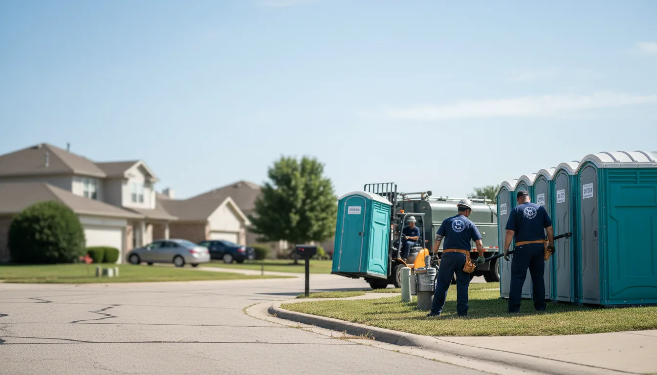 Porta Potty Rental in Bedford, TX near me